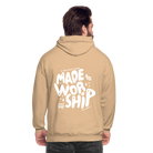 Made to Worship Unisex Hoodie - peach