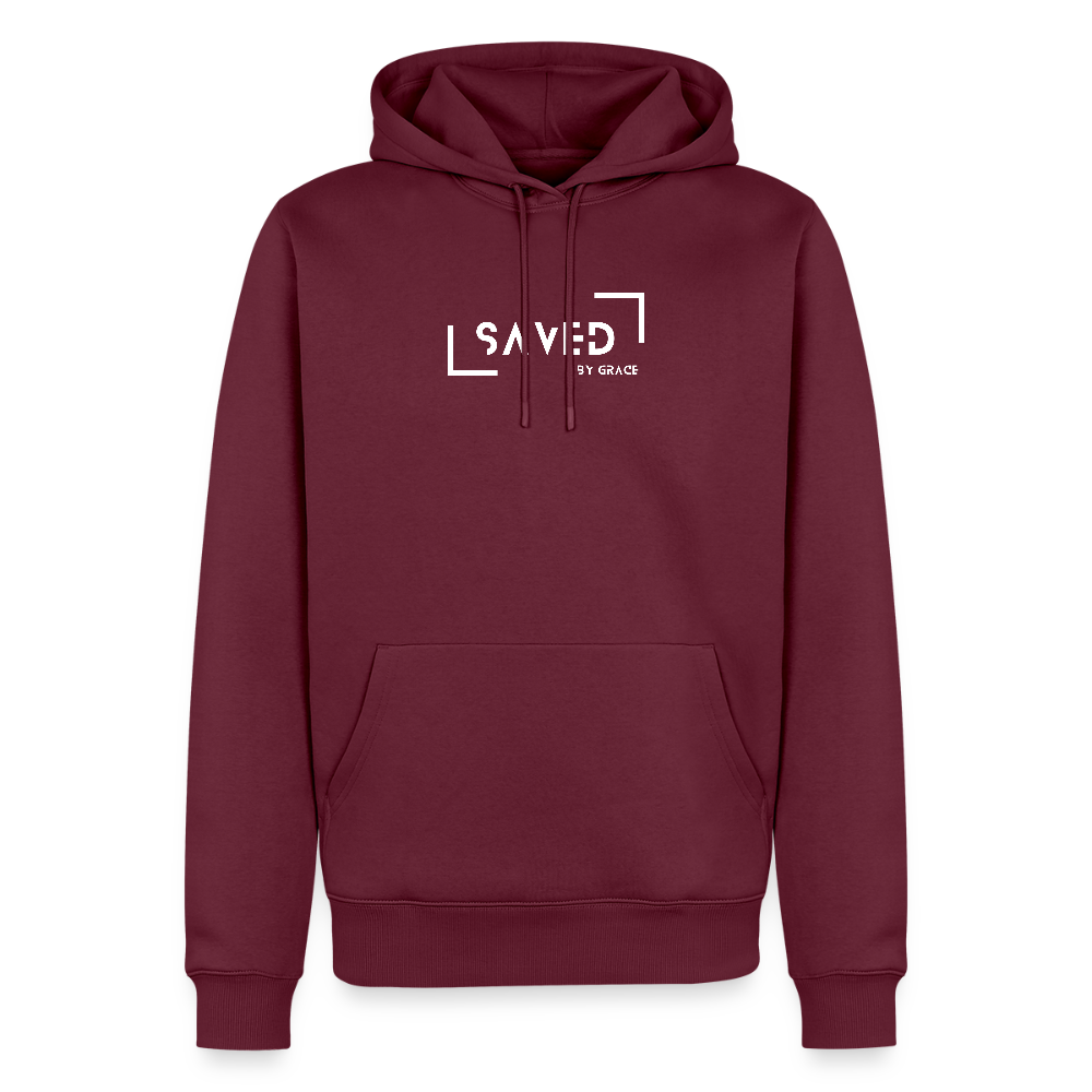 Saved Men’s Premium Hoodie - burgundy