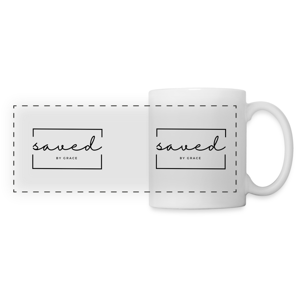 Saved Panoramic Mug - white