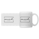 Saved Panoramic Mug - white