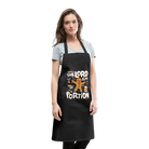 Christmas Cooking Apron - black