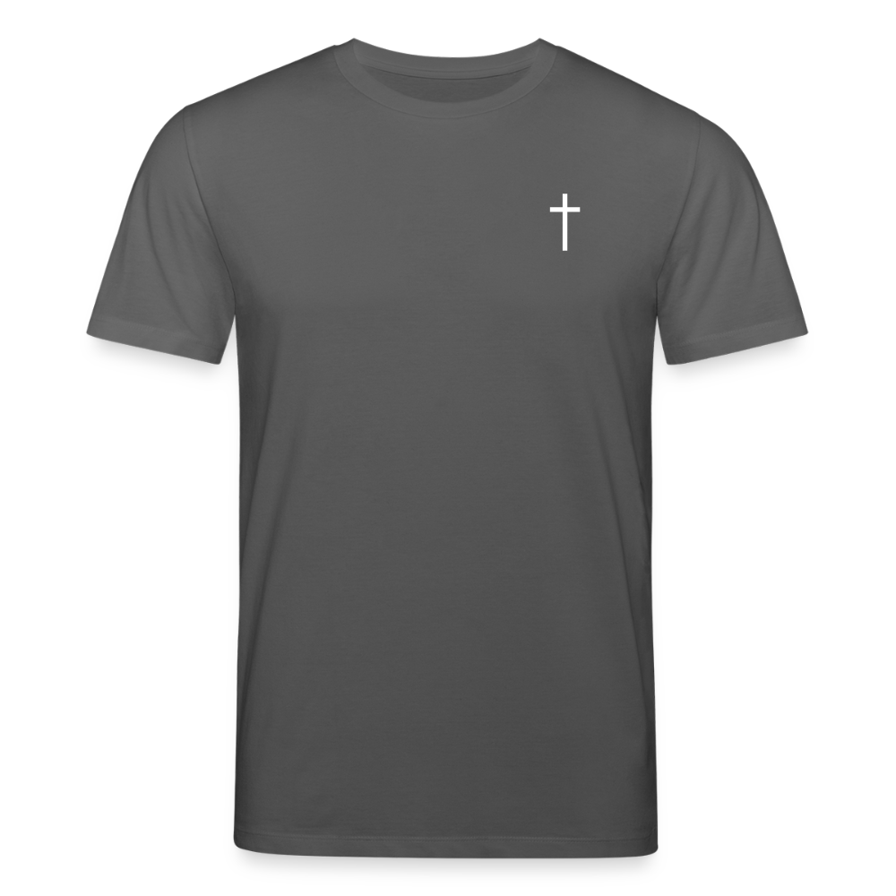 God is enough Unisex Organic T-Shirt - anthracite