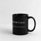 Be the Light.  Panoramic Mug - black
