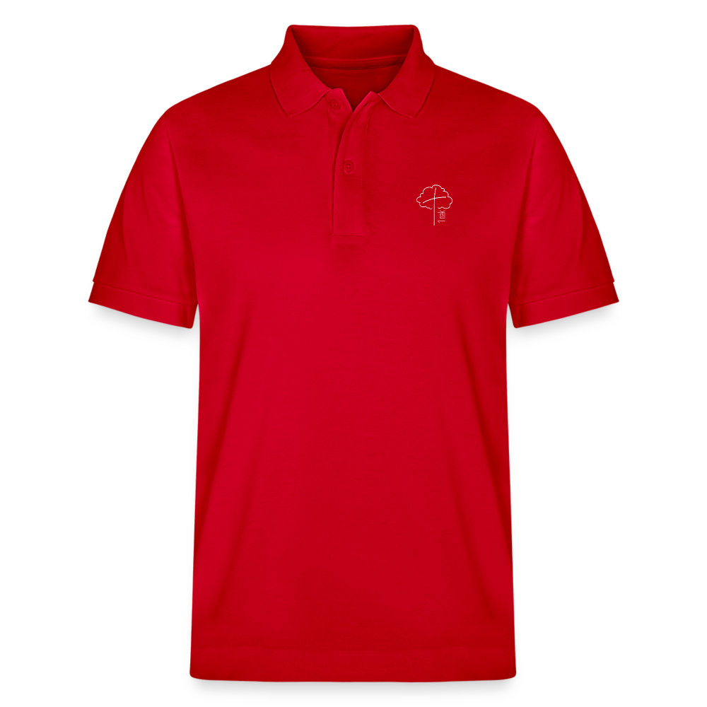 1 OAK Organic Unisex Polo Shirt 2.0 - red