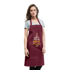 Christmas Cooking Apron - bordeaux