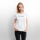 Blessed Women’s Premium T-Shirt - white