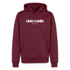 Unashamed Men’s Premium Hoodie - burgundy