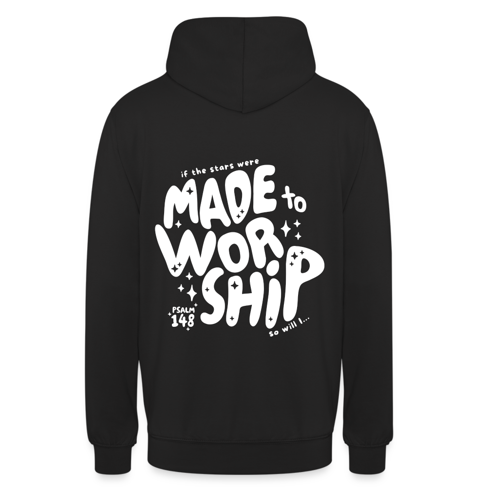 Made to Worship Unisex Hoodie - black