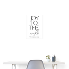 Joy to the world Poster 16" x 24" (40x60 cm) - white