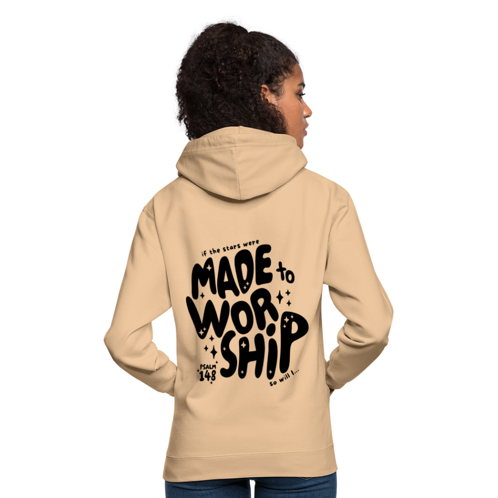 Made to Worship Unisex Hoodie - peach