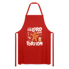 Christmas Cooking Apron - red