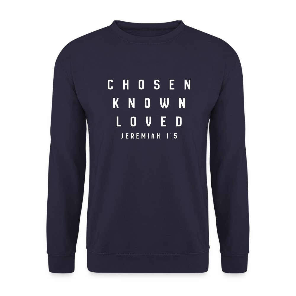 Chosen Unisex Sweatshirt - navy