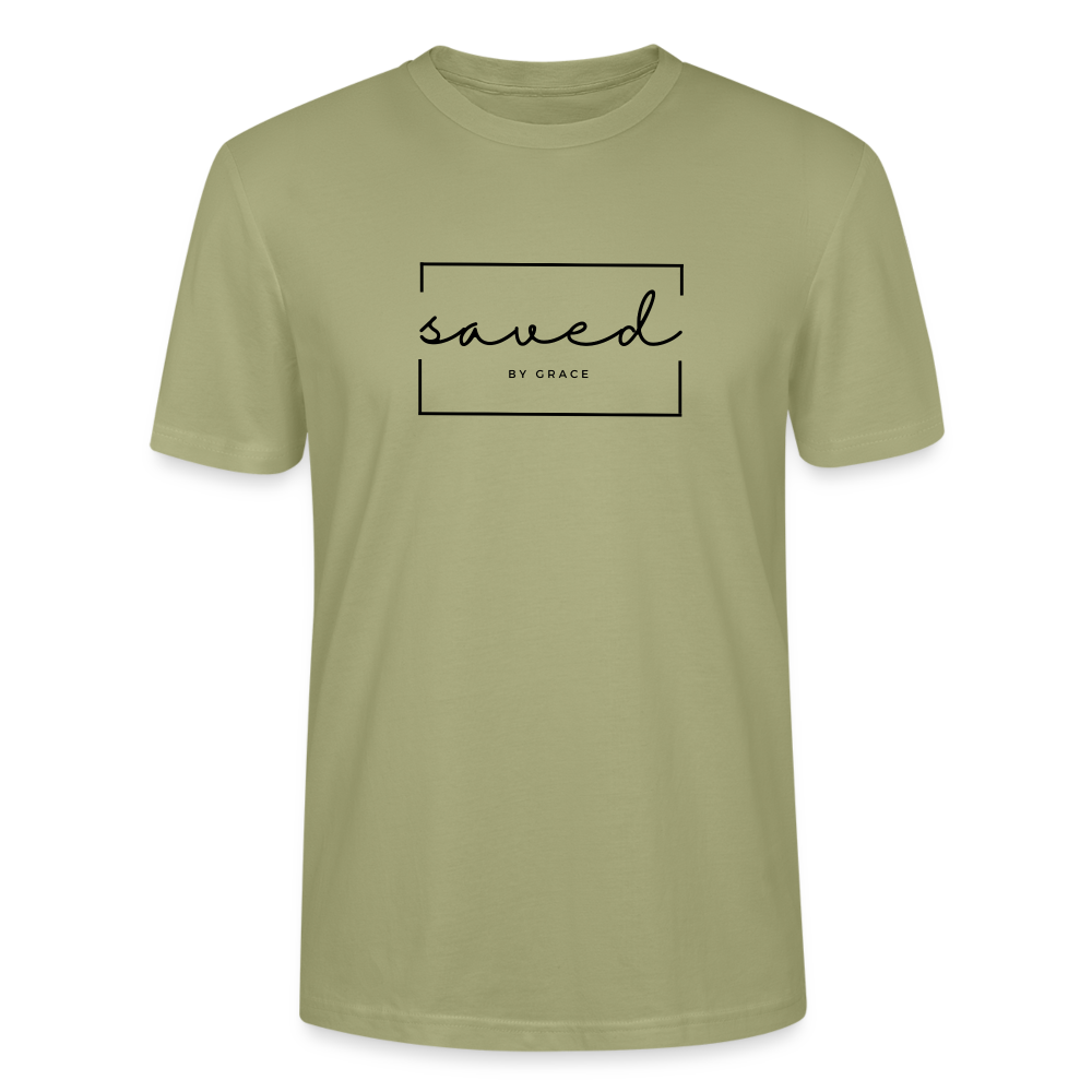 Saved by Grace Unisex T-Shirt - sage