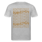 Yahweh Unisex Organic T-Shirt - heather grey