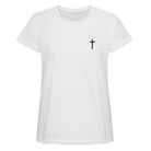 Cross Women’s Oversize T-Shirt - white