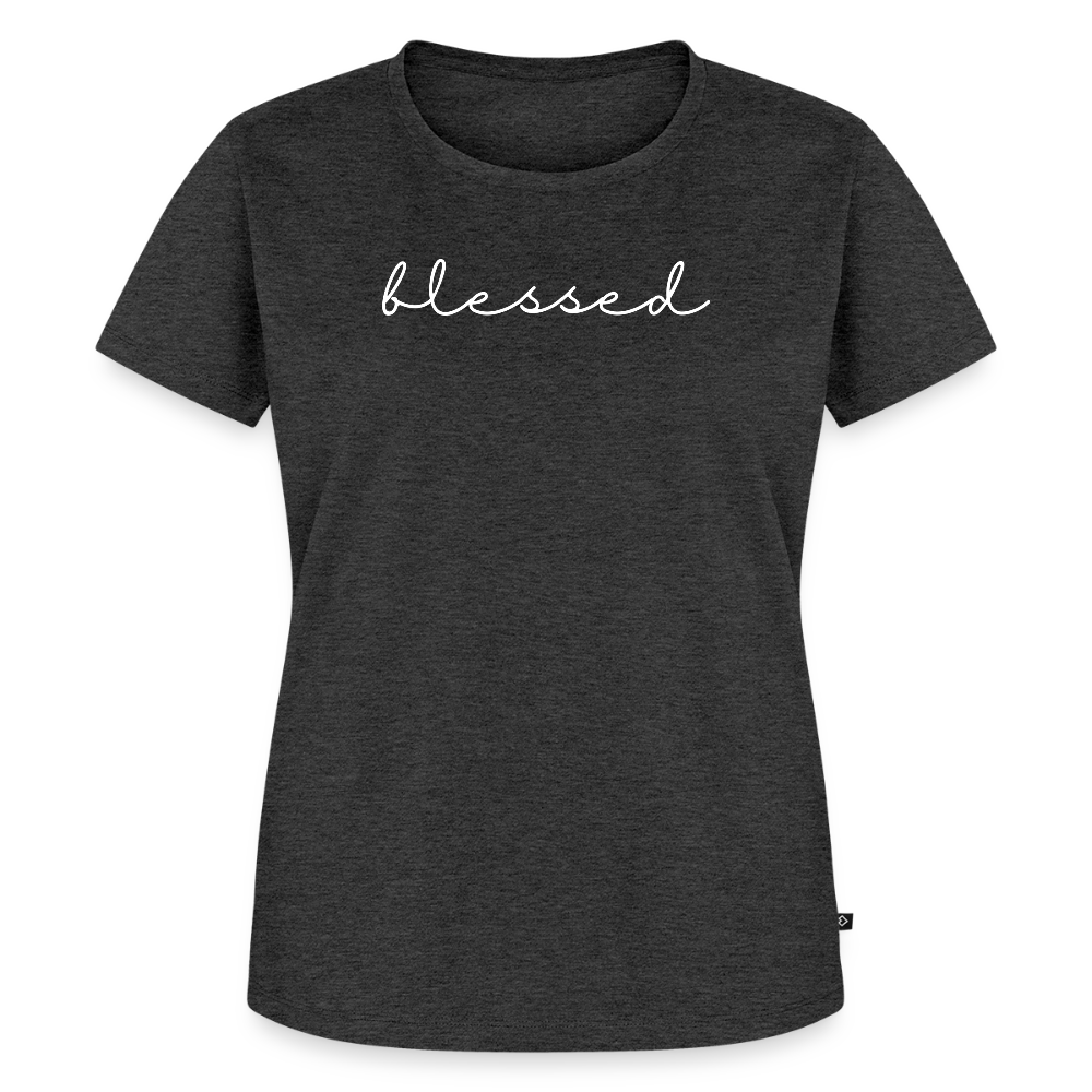 Blessed Women’s Premium T-Shirt - heather anthracite