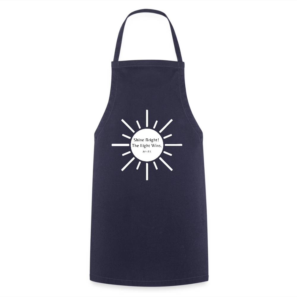 Shine Bright Cooking Apron - navy