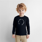 Shine Bright Kids' Premium Longsleeve Shirt - navy