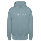 Forgiven Unisex Hoodie - stonewash blue