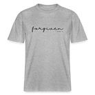 Forgiven Unisex Organic T-Shirt - heather grey