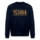 Yeshua Unisex Organic Sweatshirt - navy