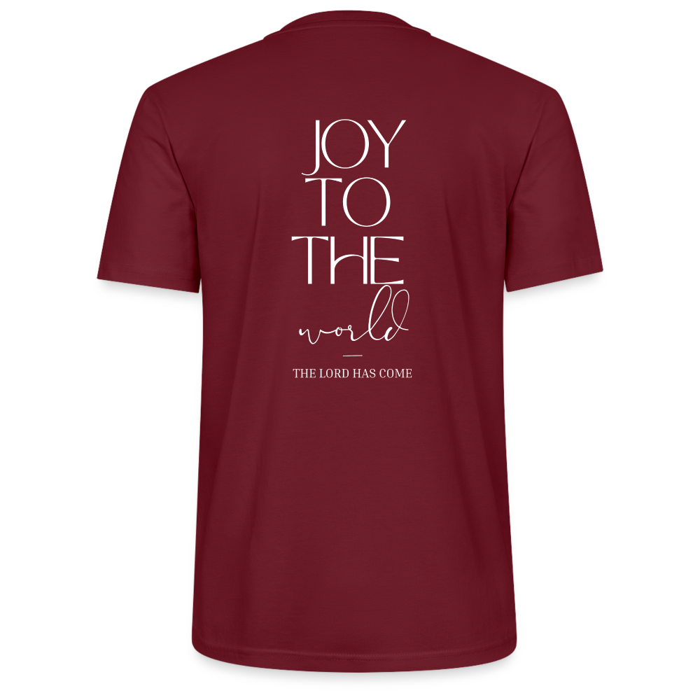 Joy to the world Unisex T-Shirt - burgundy