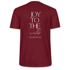 Joy to the world Unisex T-Shirt - burgundy