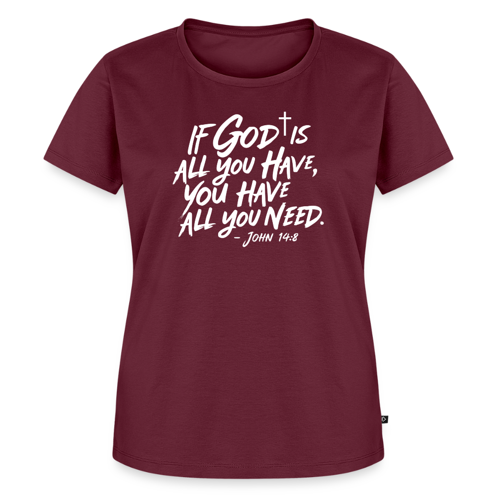 Chosen Women’s Premium T-Shirt - burgundy