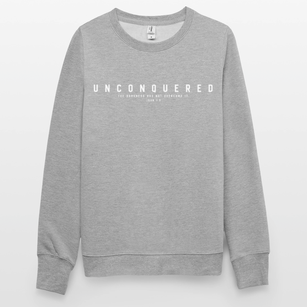 Unconquered Unisex Sweatshirt - salt & pepper