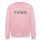 YHWH Unisex Organic Sweatshirt - cotton pink