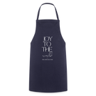 Joy to the world Cooking Apron - navy