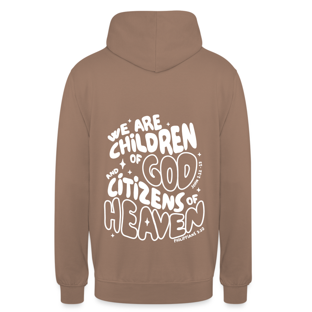 Children of God Unisex Hoodie - mocha