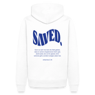 Saved Men’s Premium Hoodie - white