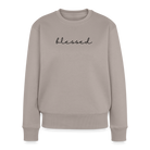 Blessed Women’s Premium Sweatshirt - taupe