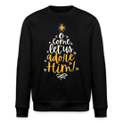 Christmas Unisex Organic Sweatshirt - black