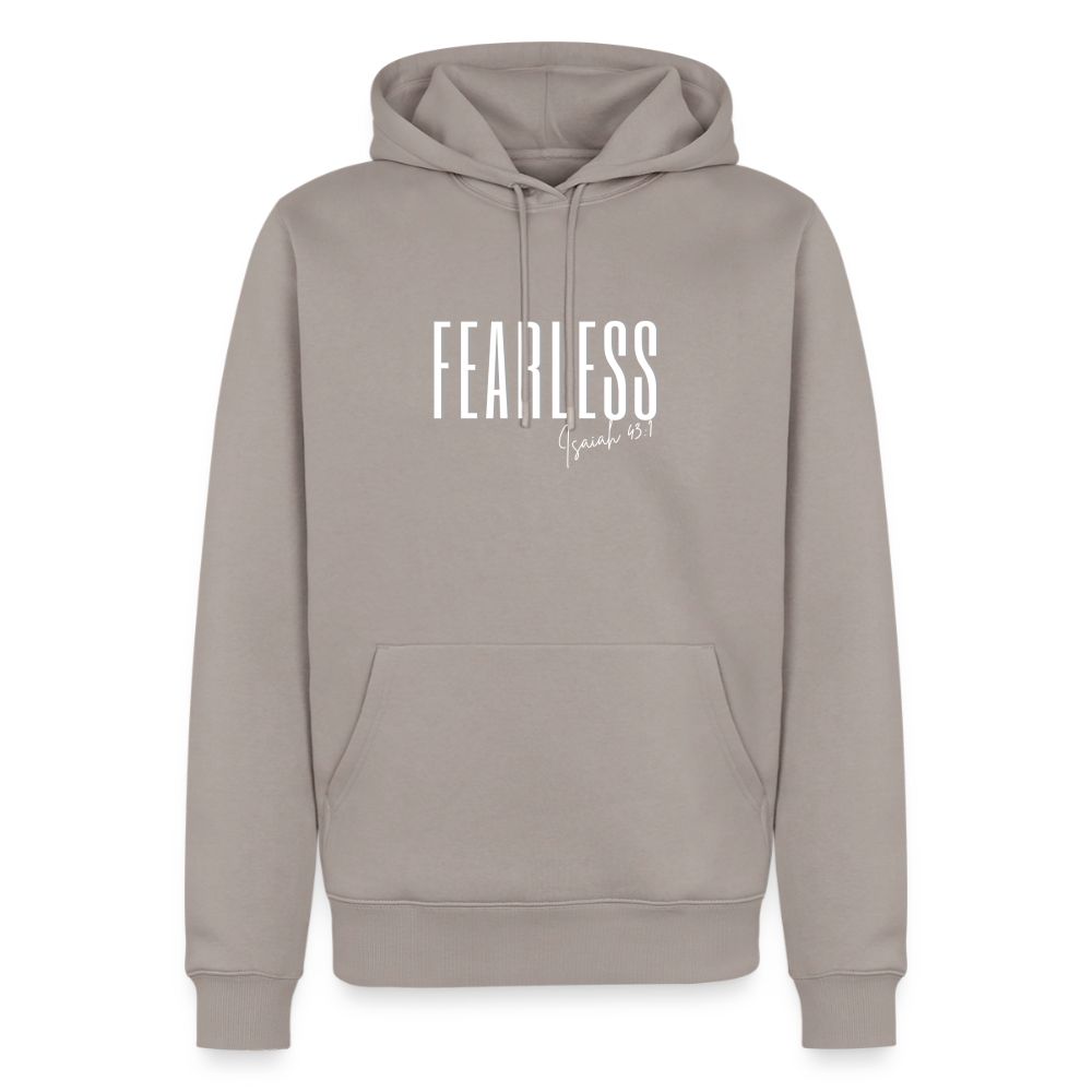 FEARLESS Men’s Premium Hoodie - taupe