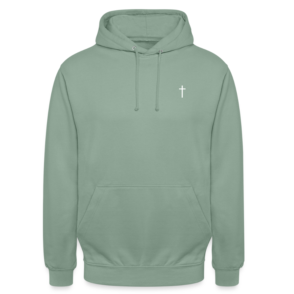 Cross Unisex Hoodie - steel green