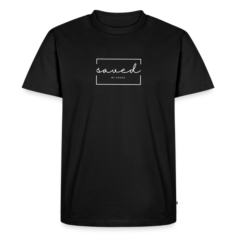 Saved by grace Men’s Premium T-Shirt - black