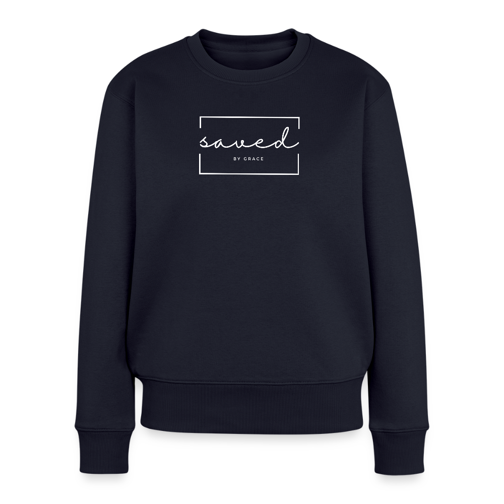Saved Women’s Premium Sweatshirt - navy
