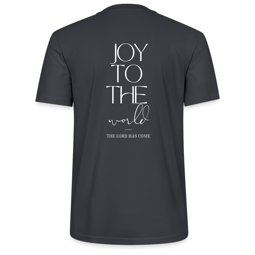 Joy to the world Unisex T-Shirt - India Ink Grey