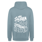 Children of God Unisex Hoodie - stonewash blue