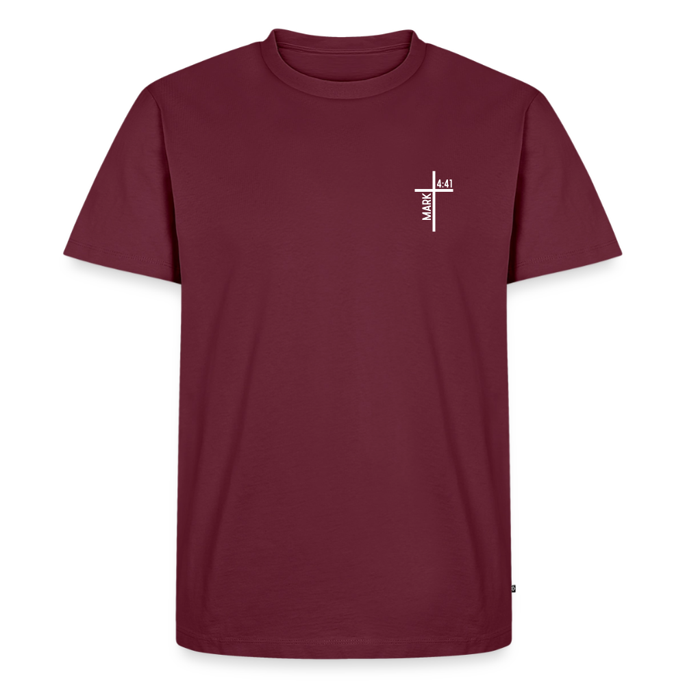 Wind and Waves Men’s Premium T-Shirt - burgundy