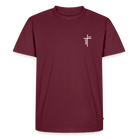 Wind and Waves Men’s Premium T-Shirt - burgundy