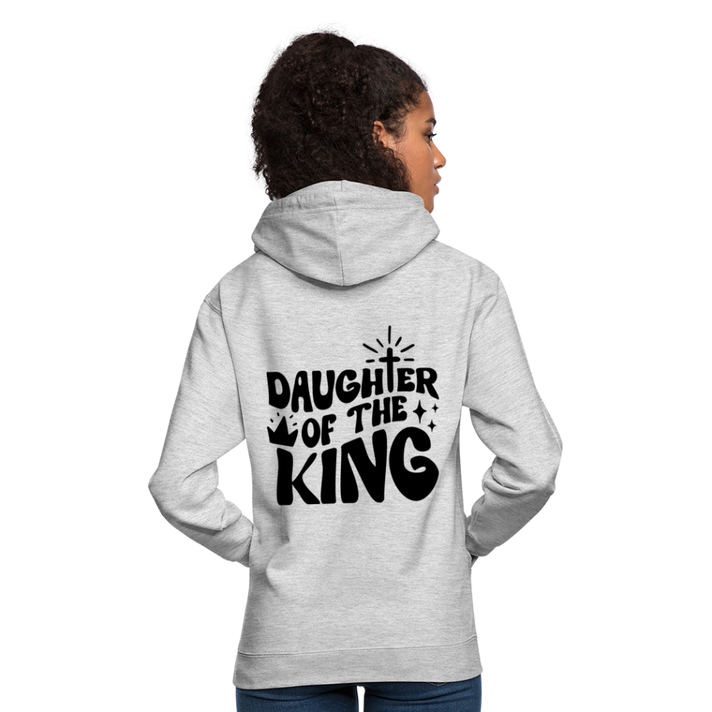 Daughter of the King Unisex Hoodie - light heather grey