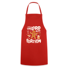 Christmas Cooking Apron - red