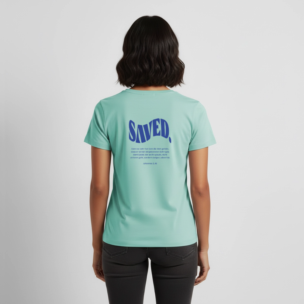 Saved Women’s Premium T-Shirt - mint 