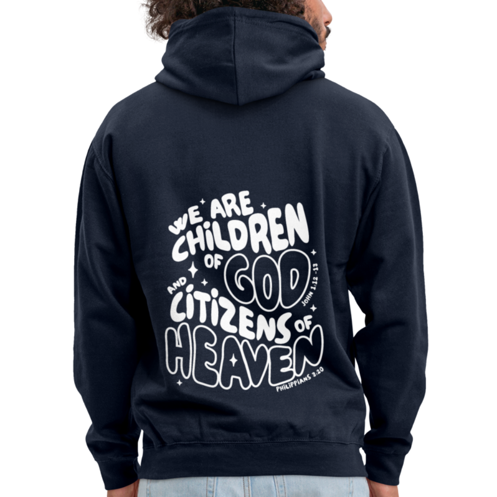 Children of God Unisex Hoodie - navy