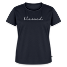 Blessed Women’s Premium T-Shirt - navy