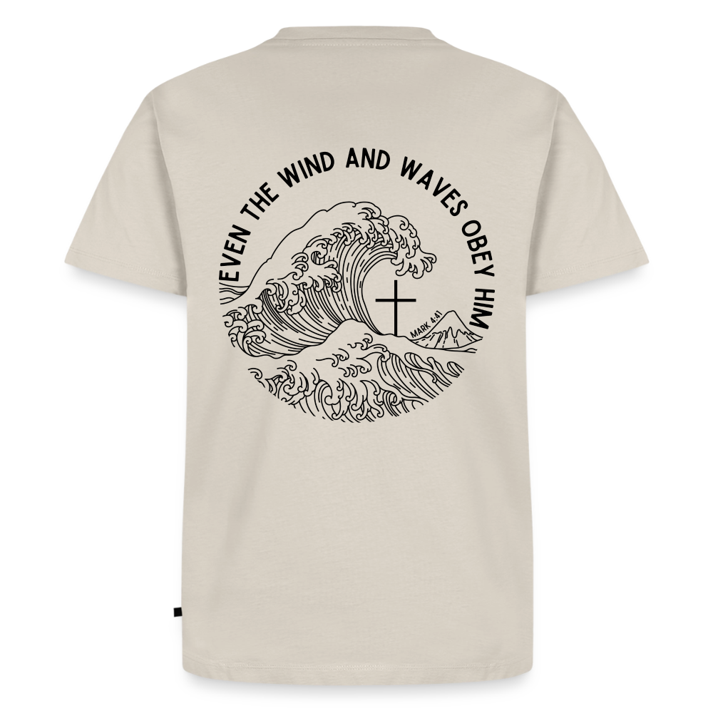 Wind and Waves Men’s Premium T-Shirt - beige