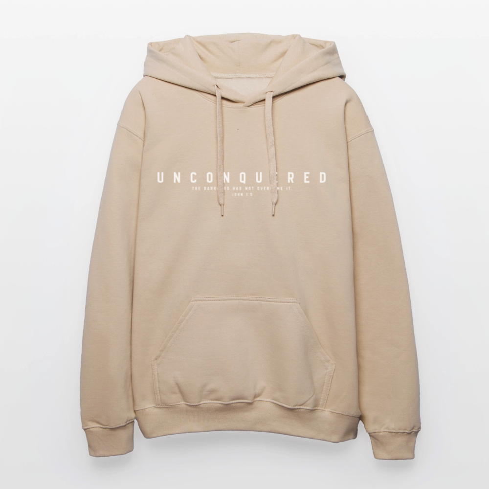 Unconquered Unisex Softstyle® Midweight Hoodie - sand